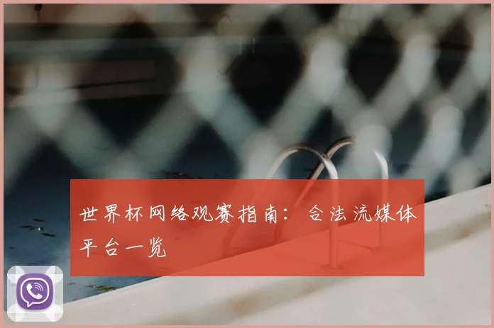 世界杯网络观赛指南：合法流媒体平台一览